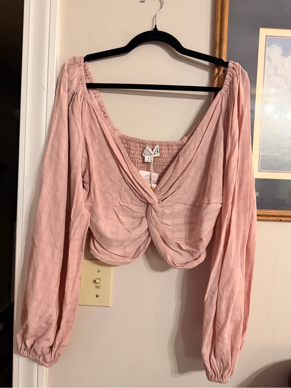 NWT Loveriche Boutique Smock Top - Medium